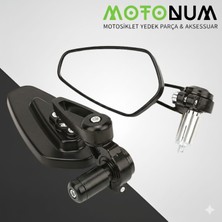 MOTONUM Honda Crf 250 Cnc Gidon Ayna-Siyah DETAYLI-MA00449