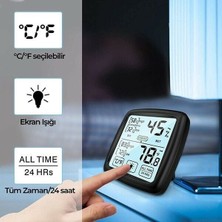 Loyka -Tst Tst Dokunmatik Sıcaklık ve Nem Ölçer