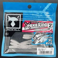 Jackall Peke Ring 2’’ 5cm Pearl White Silikon Yem