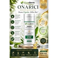 Vicoderm Collagen & Keratin Şampuan | Onarıcı Bakım, Saç Dökülmesine Karşı Etkili