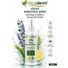 Vicoderm Doğal Vücut Spreyi 100ml - Tüm Gün Etki
