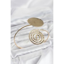 Kuşkaya Ticaret Pazu Bileklik Gold Renk Pirinç Bohem Tarz Model