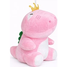 InTrio Sevimli Peluş Dinozor 26 cm – Asılabilir Oyuncak, Çanta ve Oda Aksesuarı