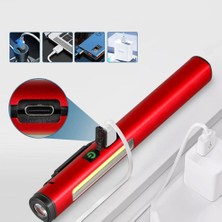 Asil Acar Home Şarjlı Mıknatıslı Çalışma Lambası Cep Feneri  WT-307-S