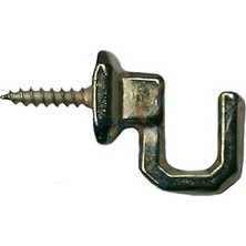 Asil Acar Home Vidalı Kanca, Askı Küçük - 15X18MM, Sarı - 1 Adet