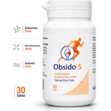 Obsido‑s Glukozamin Kondroitin Msm Içeren Takviye - 30 Tablet