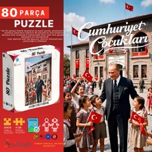 Soi Craft 80 Parça Atatürk Sevgisi ve Çocuklar #1128