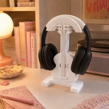 İna Design Gitar Tasarımlı Kulaklık Standı – Gamer ve Müzikseverler Için Dekoratif Kulaklık Standı