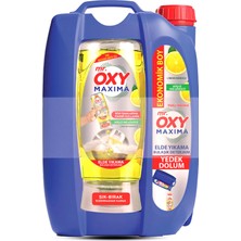 Mr.oxy Maxima Bulaşık Deterjanı Limon 3.5 L+500 ml 3 Adet