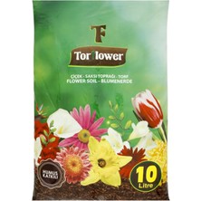 Torflower 10L Çiçek Saksı Toprağı 4 Adet