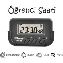 Hk Nova Hknova Pilli Kronometre ve Alarmlı Mini Digital Masa Saati