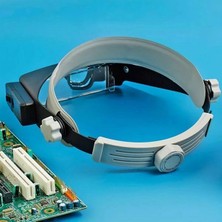 OEM 81007P LED Işıklı Kuyumcu Kafa Büyüteci