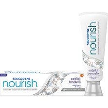 Sensodyne Nourish Sağlıklı Beyazlık Diş Macunu 75 ml 3 Adet