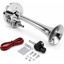 Kuzey Aksesuar Marin Korna 12V Kendinden Motorlu Yük Ses Kalitesi Krom Kamyon Tır Kamyonet Universal