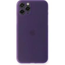 Derin Stok Iphone 11 Kılıf Pp Ince Kapak - Mor