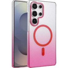 Derin Stok Galaxy S24 Glossy Magsafe Kapak - Pembe