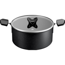 Tefal Titanyum Kaplama 24 cm Derin Tencere - Yapışmaz Taban, Premium Pişirme