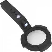 Asil Acar Home 7 Led Aydınlatma,fener,pusula,4x Büyütme Okuma Büyüteç  Th600557