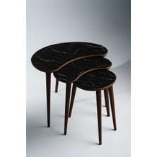 EG Home Decor Berlin 3'lü Zigon Sehpa %100 Mdf