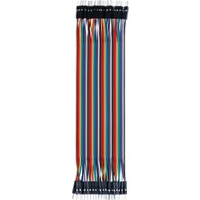 Belirtilmemiş 20CM Erkek Erkek Jumper Kablo Dupont Breadboard Bağlantı Kablosu Renkli Hızlı Prototipleme