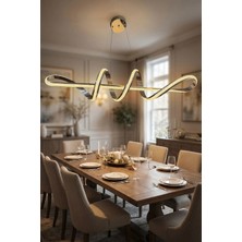 G-Light Aydos Simli Modern Sarkıt 3 Renk LED Avize