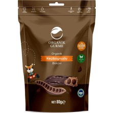 Organik Gurme Organik Keçiboynuzlu Bisküvi  80 gr (3 Adet)