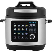 Onvo Smart Cooker Dijital Düdüklü Tencere - Gri - 6 Lt