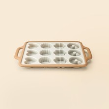 Matmel Pavlova Silikon Muffin Kalıbı - Gri - 39X24X3 cm