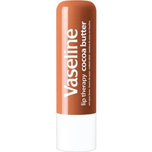 4 Adet Vaseline Lip Therapy Dudak Bakım Kremi Cocoa