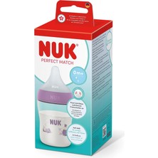 Nuk Perfect Match Pp Biberon, 150ML, Mor, Kız (2 Adet)
