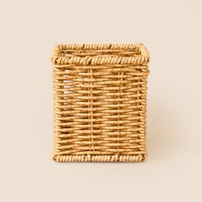 MİEN Rattan Kaşıklık - Kahverengi - 10X10X12 cm