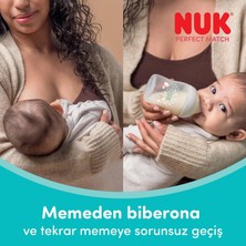 Nuk Perfect Match Silikon Biberon Emziği, Xl (4 Adet)