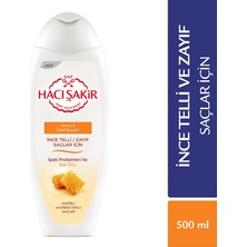 4 Adet   Hacı Şakir Şampuan Bal 500 ml
