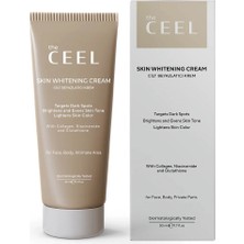 4 Adet The Ceel Cilt Beyazlatıcı Aydınlatıcı Glutatyonlu Leke Karşıtı Krem Kolajen Niacinamide Kojik Asitli 50 ml