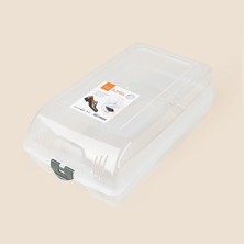 Simple Living Living Bay Ayakkabı Kutusu - Şeffaf - 37 cm