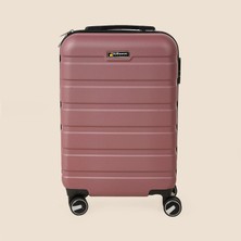 Hoffmanns Titan Kabin Boy Abs Valiz - Gülkurusu - 57X37X23 cm