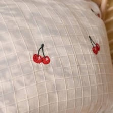 Matmel Soft Cherry Kırlent - Ekru - 30X50 cm