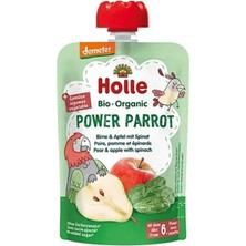 Holle Organik Power Parrot (Armut, Elma, Ispanak Püresi) (3 Adet)