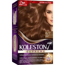 Koleston Supreme Saç Boyası 6/7 Çikolata Kahve 135 ml 4 Adet