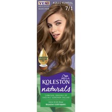 Koleston Naturals Saç Boyası 7/1 Küllü Kumral 135 ml 3 Adet