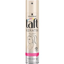 4 Adet   Taft Saç Spreyi 250 ml No 3 Keratin Ultra Güçlü