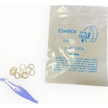 Diş Teli Lastiği 1/8 3.5oz Heavy Ağıziçi Lastik-Ortodonti Lastiği ve Takma Aparatı