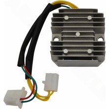 Motofantazi Konjektör 5 Kablolu - Çift Soket - 3 Sarı + K+Y