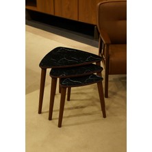 EG Home Tokyo 3'lü Zigon Sehpa %100 Mdf