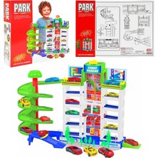 Toysan Park Toy-41 Asansörlü Garaj Seti 3 Araç +3