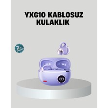 Northcity YXG10 Kulak Arkası Klipsli Bluetooth Kulaklık - Ergonomik Silikon Spor Kulaklığı
