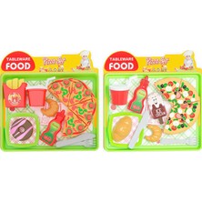 Uçar Oyuncak Tableware Food Pızza Set (3 Adet)