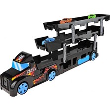 King Toys Siyah 3 Arabakı Katlı Tır (4 Adet)