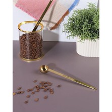 15 ml Gold Ölçü Kaşığı | Kahve ve Mutfak Için Şık Ölçek Kaşığı