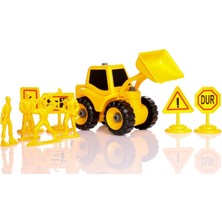 Can-Em Oyuncak Sök-Tak Dozer Oyun Seti 17 Parça (3 Adet)
